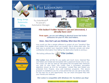 Tablet Screenshot of filelocker.info